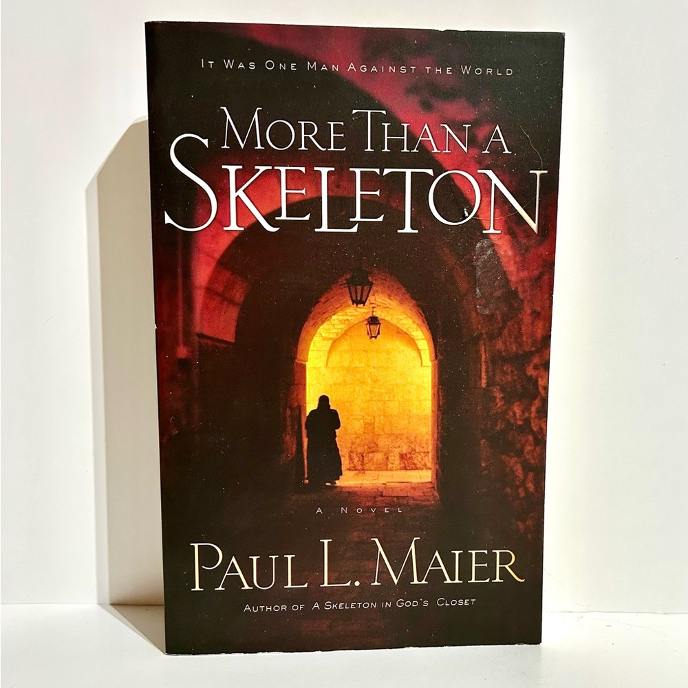 More Than a Skeleton Paul Maier Novel Book Religion Fiction Paperback